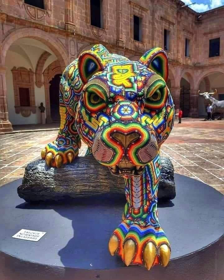 Arteymas_'s tweet photo. Arte huichol https://t.co/gS03dxanSg