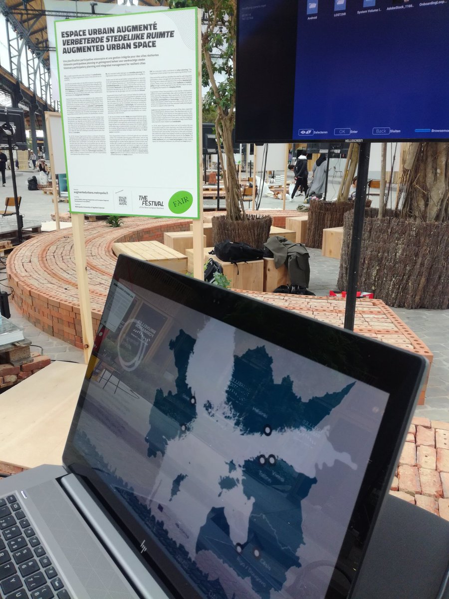 Getting ready for tomorrow! If you are in Brussels come say hi to us at Gare Maritime, make virtual visits to our Local Action sites and learn of the insights gathered from seven cities ✨ Participating #NewEuropeanBauhaus Festival Fair June 9-11th #cbresults