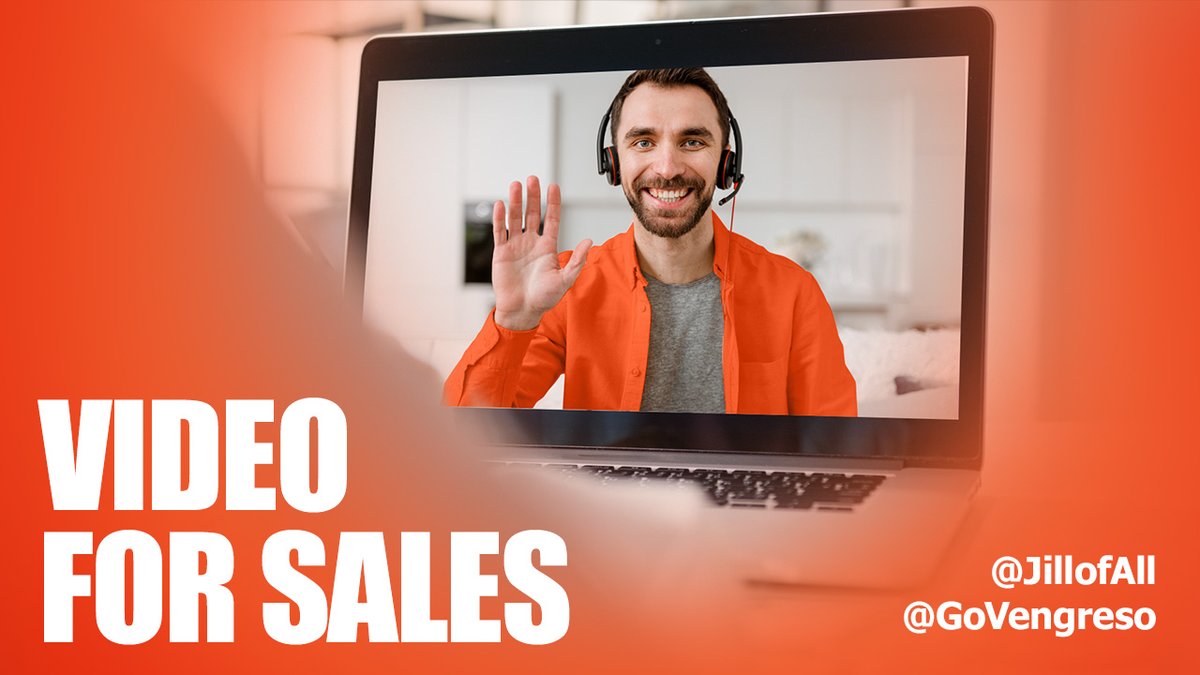 GoVengreso's tweet photo. #Sales leaders must consider how to train their sellers to use #video in their day-to-day selling activities. 🎥
Read the full article to get advice from our CCO @JillofAll
👉https://t.co/LvkjM6IUfU
#Leadership #SellingWithVideo https://t.co/no9Y0wnUeu