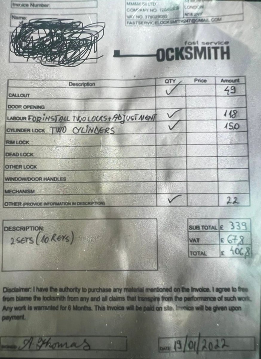 We have had more instances in Northumberland and North Tyneside of rogue companies attending properties claiming to be locksmiths! Please be careful when ringing ads in google, yell and especially places like Facebook marketplace.

Stay Safe, Stay Local - Seghill Locksmith