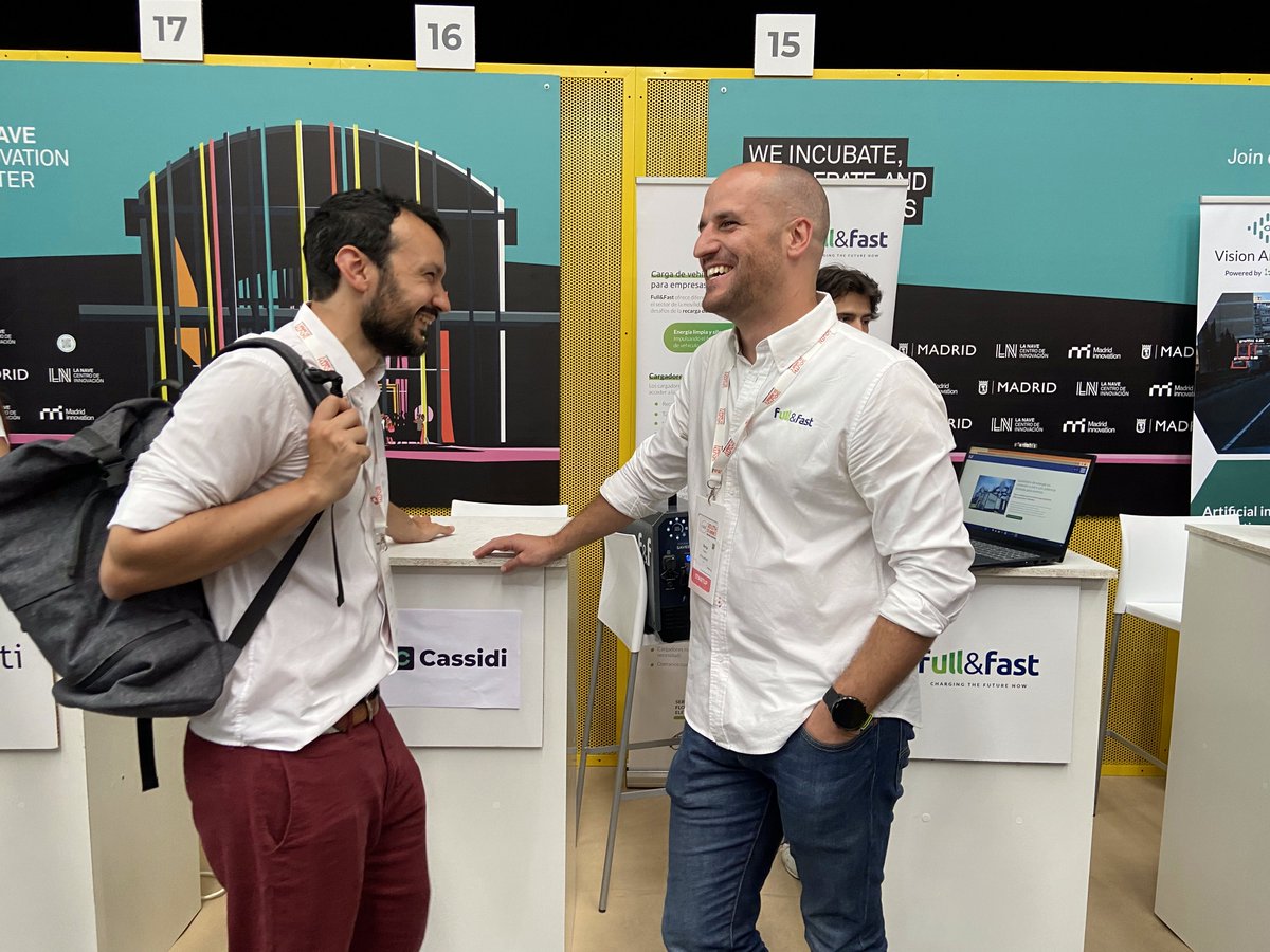LaNaveMadrid's tweet photo. 📅🚀 Esta tarde están en los stands de #ComunidadLN en #SouthSummit22:
#Visioanalytics | @nodd3r | @FullFastSpain |
@TalentooNet | #Seifti | @thegoodgoalapp
¿Quieres conocerlos? ¡Pásate!
📍 Stands 13 al 18
#SouthSummit2022 https://t.co/TMy8Mstv3V