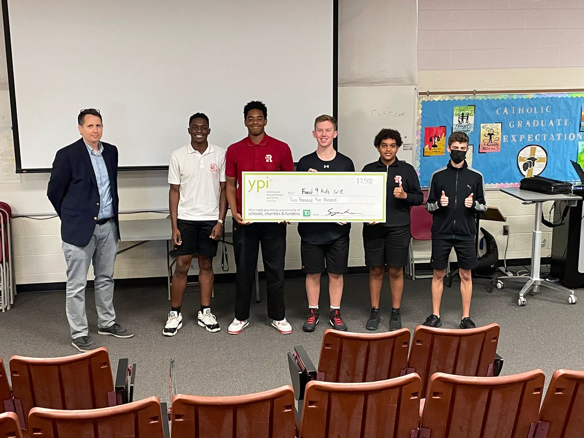 MsGodkin's tweet photo. The judges have deliberated and the @YPI_cares winners @ResCSS are @Food4KidsWR and @BBBSWR congratulations to the groups who have represented the charities and social issues so well and won the charities $2500 #wcdsbawesome https://t.co/q7dxnwjtb7