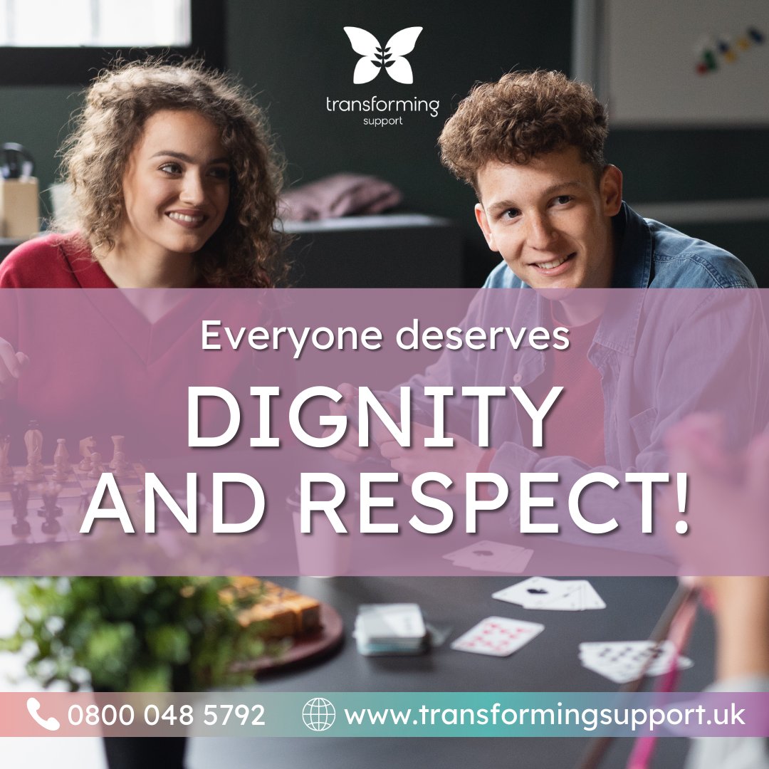TRFSupportUK's tweet image. We will always treat you with dignity and respect whilst providing exceptional support that meets your needs! ❣️
⠀
Know more here 👇
🔗 transformingsupport.uk 
-
You can also reach us on ☎️0800 048 5792

#transformingsupport #autistic #autismawareness