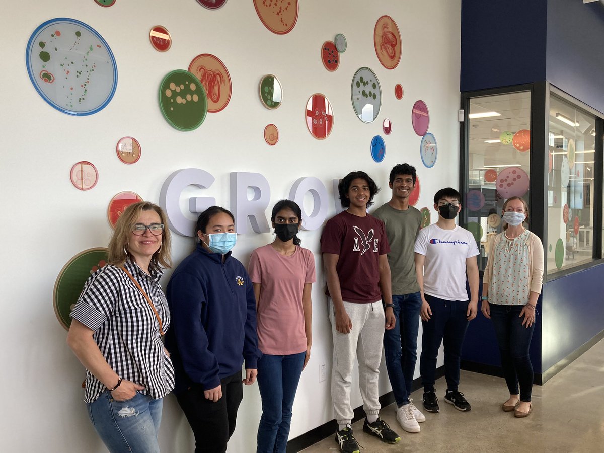 #BioBuilderClub students met with Dr. Robbie Wilson at MIT about rubisco engineering that could enhance photosynthesis to decrease global warming. We then traveled to the BioBuilder learning lab with <a href="/SystemsSally/">Systems Sally</a> and toured <a href="/Ginkgo/">Ginkgo Bioworks</a> . An inspiring afternoon!! <a href="/AndoverHS_Princ/">Caitlin Brown</a>