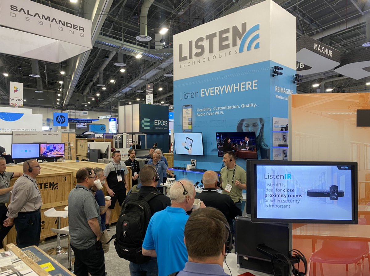 ListenTech's tweet image. Today's the day! Come visit us in the West Hall, booth W1323 and grab yourself a fancy InfoComm 2022 sticker!

#InfoComm2022 #IC22 #AudioForTours #PeopleOfListen #AVTweeps #Accessible #Inclusive #Compliant #AssistiveTechnology #AssistiveListening #ListenTech #HearClearly