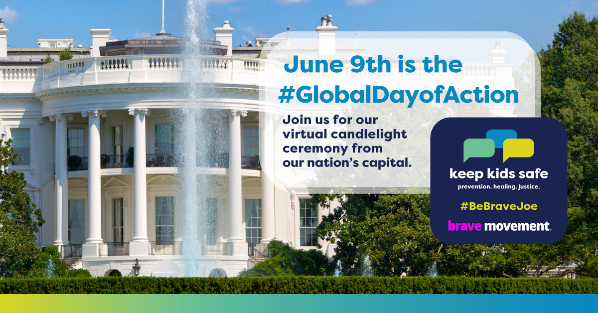 DanielaLigiero's tweet photo. 📣 Tomorrow is the #BeBrave Global Day of Action! @kks_movement will livestream an all-day candlelight vigil on Facebook from DC. Light your virtual 🕯️ beginning at 10am EST. #BeBraveJoe #KeepKidsSafe #EndSexualViolenceAgainstChildren @BeBraveGlobal
https://t.co/1kG7bc0hqq https://t.co/04QRD7oUvH