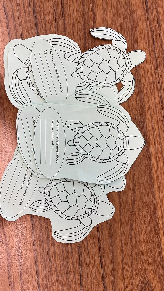 “Acknowledging the land is an Indigenous protocol used to express gratitude to those who reside here…”-Isprig.org 
Ss reflected on how they act as stewards for the earth 🌎 <a href="/YCDSB/">York Catholic District School Board</a> <a href="/StRobertCHS/">St. Robert CHS</a> TY for setting up this activity for our hmrm classes   <a href="/kurtz_ms/">Ms. Kurtz</a> &amp; Ms. LaMantia!