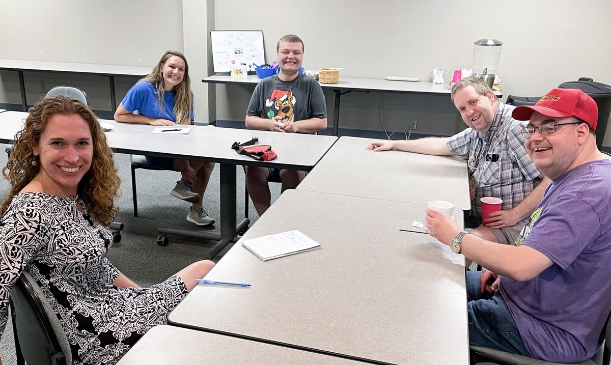 UnitedWayStJoe's tweet image. A few of our friends from UCP of Northwest Missouri stopped by this morning to talk about volunteering. Their excitement to serve our community is just the inspiration we needed today! #caringiscool #makinglifebettertogether 💙💛❤️🧡