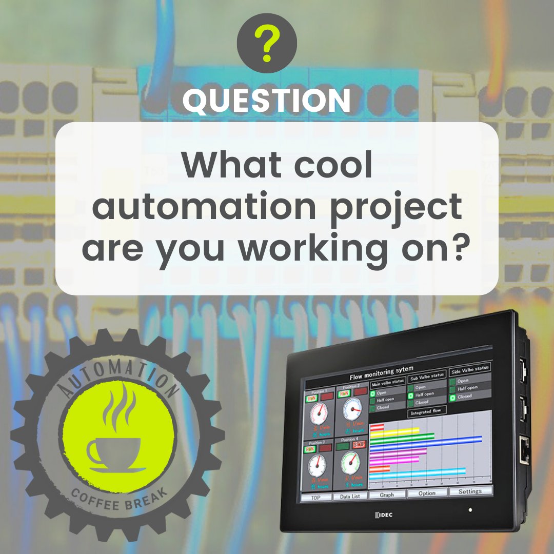 I want to know what cool automation project you are working on or have seen recently? 

 #automate2022 is this week, and seeing everyone post all the cool stuff there has me wondering what cool projects everyone is working on.

#manufacturing #automation