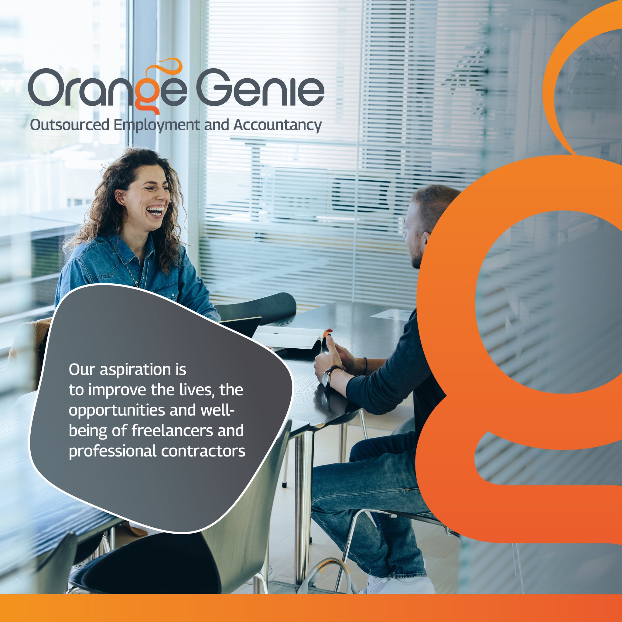 OrangeGenie on Twitter "Orange Genie support contractors, freelancers