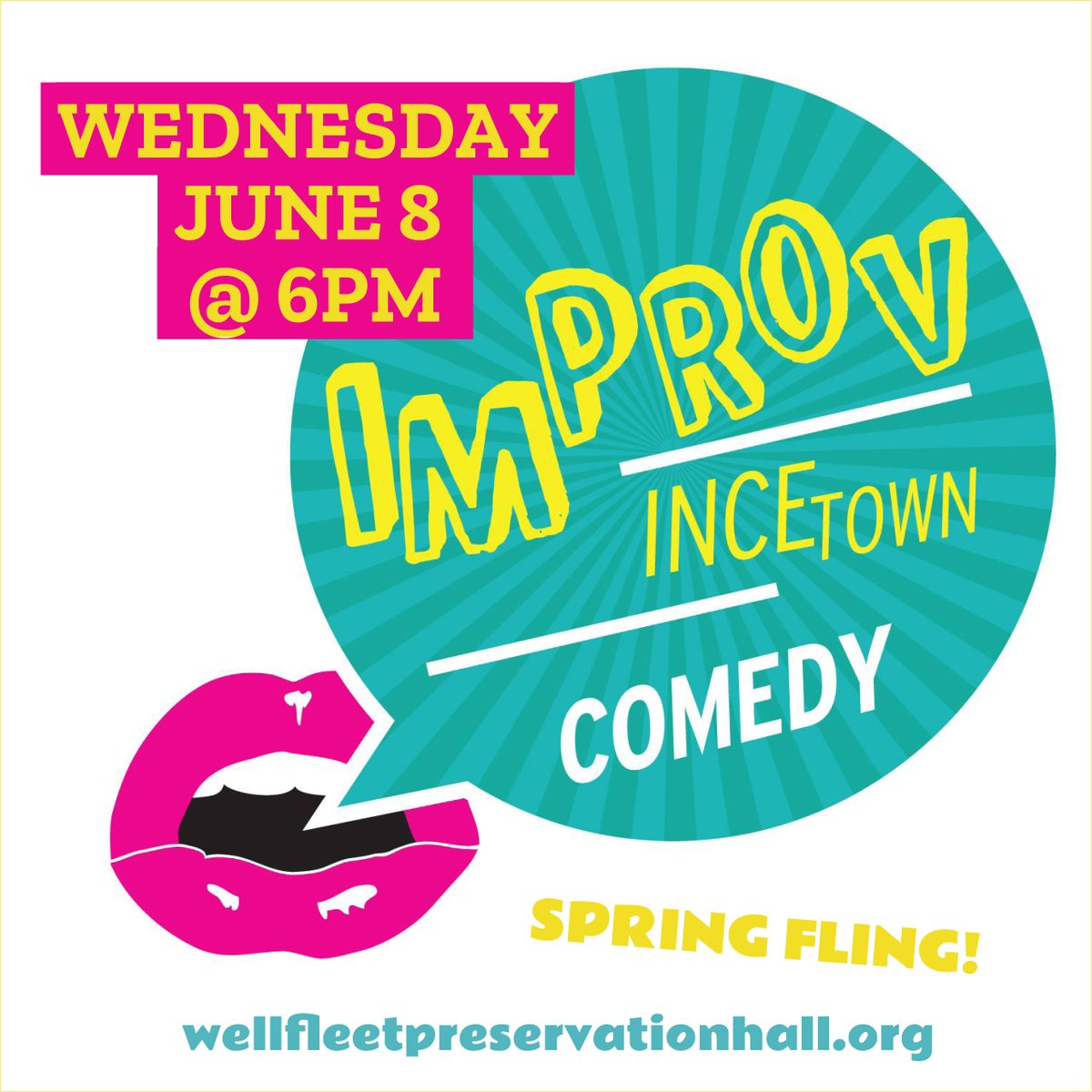Tonight! Tickets available at wellfleetpreservationhall.org