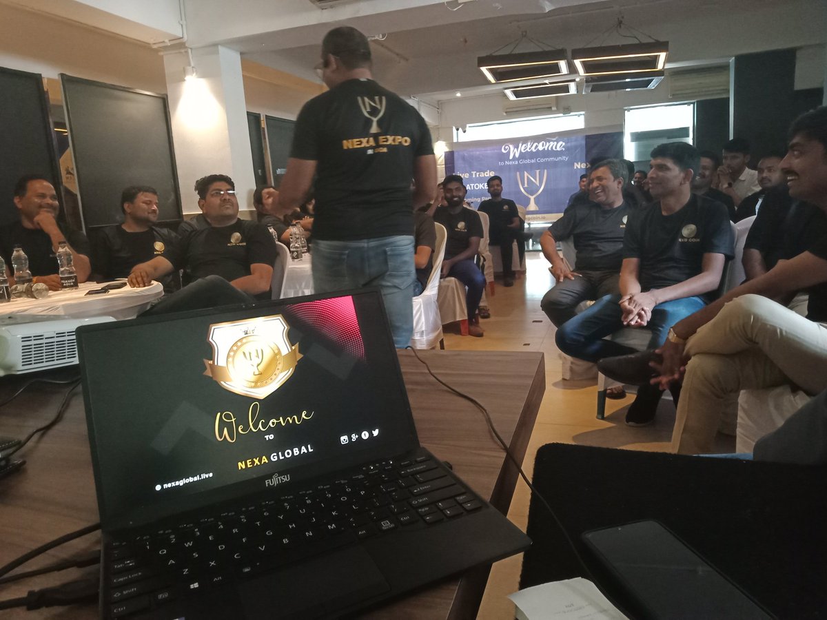 Hello friends, the first mega event of Nexa Global is being held in Goa, very soon Nxg Token is going to make a splash in the world, everyone get ready Thank you for working with Nexa Global