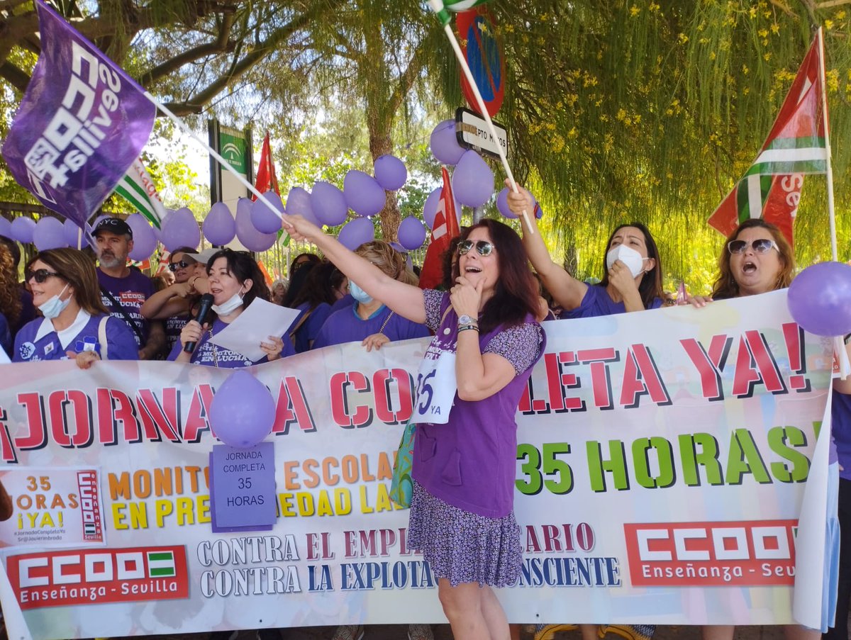 13_mdm's tweet photo. Porque lo dijimos y lo https://t.co/3o0vzxN5Vo ESTO NO SE ARREGLA, HUELGA en la Consejería de @EducaAnd.Asi nos hemos visto hoy #MonitoresEnLucha personal laboral de l @AndaluciaJunta del Sr. @JuanMa_Moreno @CCOOEnseMalaga @ccooandalucia https://t.co/EVDB9wcI9f