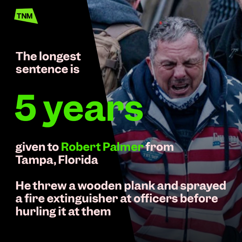thenewsmovement's tweet photo. More than 800 people have now been charged in connection with the January 6th #CapitolRiot in 2021.

As the #January6thCommittee investigates the attack, here are the numbers broken down…👇