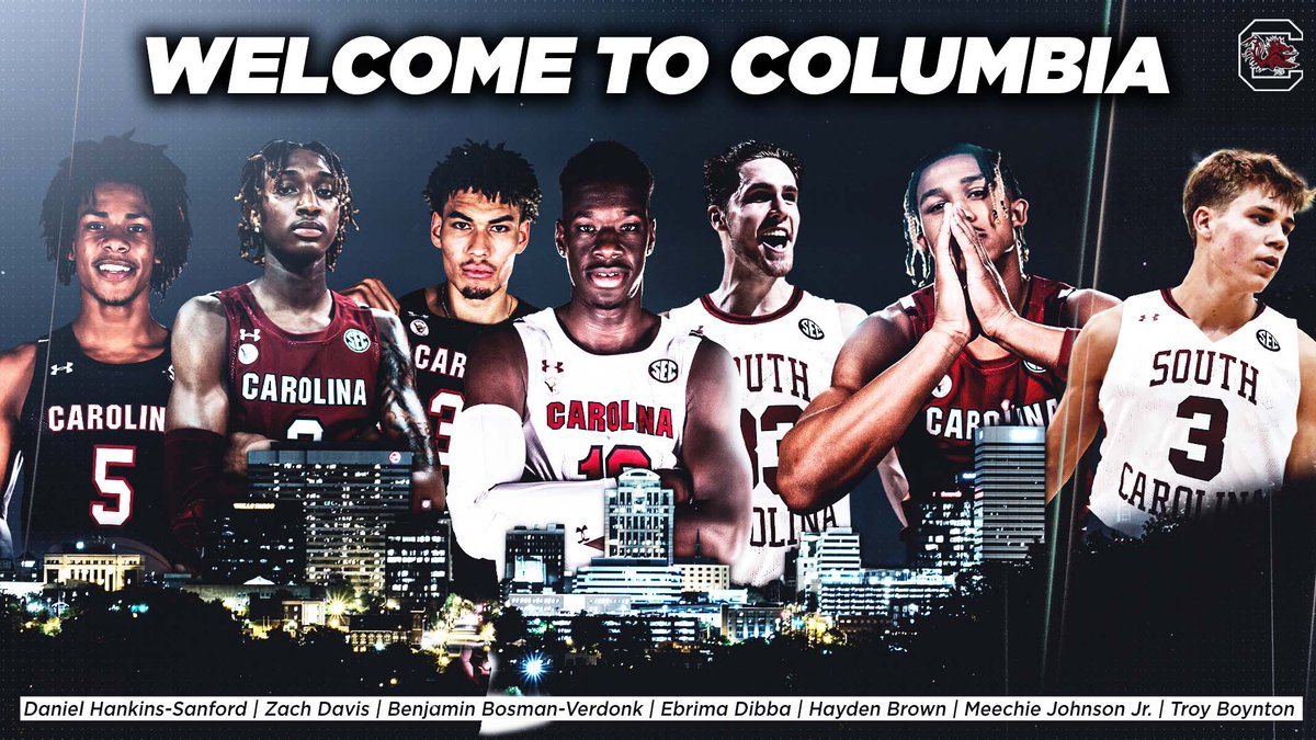 GamecockMBB's tweet photo. Excited to have these guys help lay a 𝑭𝑰𝑹𝑴 𝑭𝑶𝑼𝑵𝑫𝑨𝑻𝑰𝑶𝑵 for the future. 👷‍♂️🏗🤙

#Gamecocks🐔🏀 // #ForeverToThee https://t.co/dklp5kcu7l