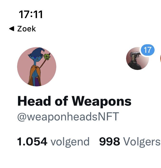 weaponheadsNFT's tweet photo. Come on #elfarmy, need 2 more followers! https://t.co/F16xzC2Pj3