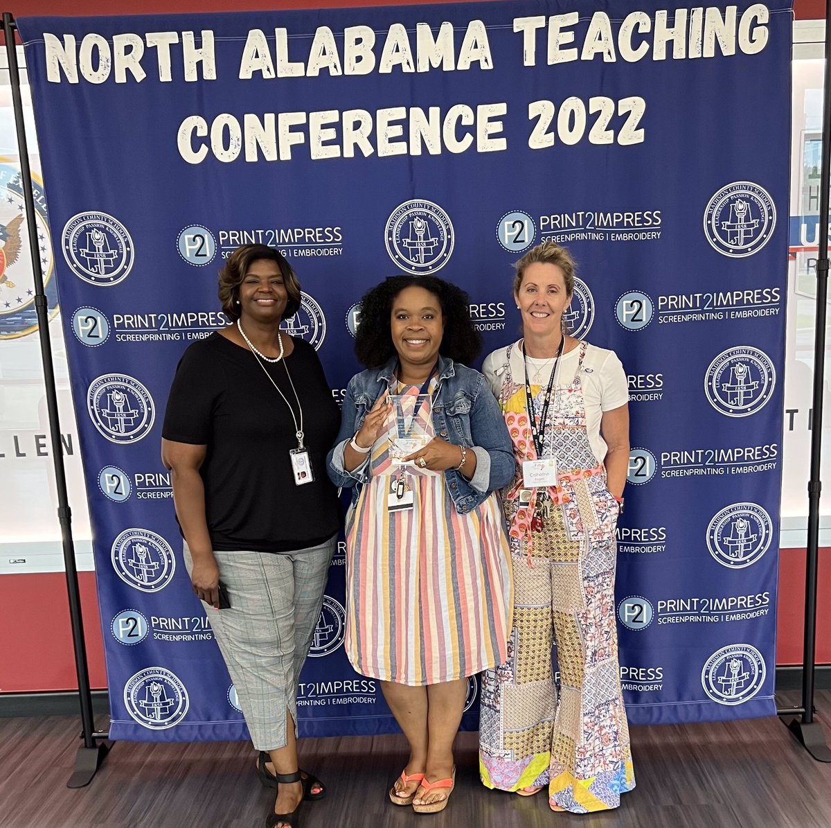 LegacyElement's tweet image. Congratulations to Ms. Stinnett for receiving the Karon Pyle Educational Award at the #NATC2022! @LegacyElement is so proud of you and this accomplishment! @MadCoSchools #ReadySetForwardMCSS