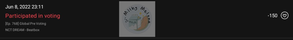 milky_votingph's tweet photo. 📍 MUBEAT MUSIC CORE GLOBAL PRE-VOTING📍

🏆 WINNER: #NCTDREAM 

#milkymelonaproof https://t.co/lfP6EBVbwL