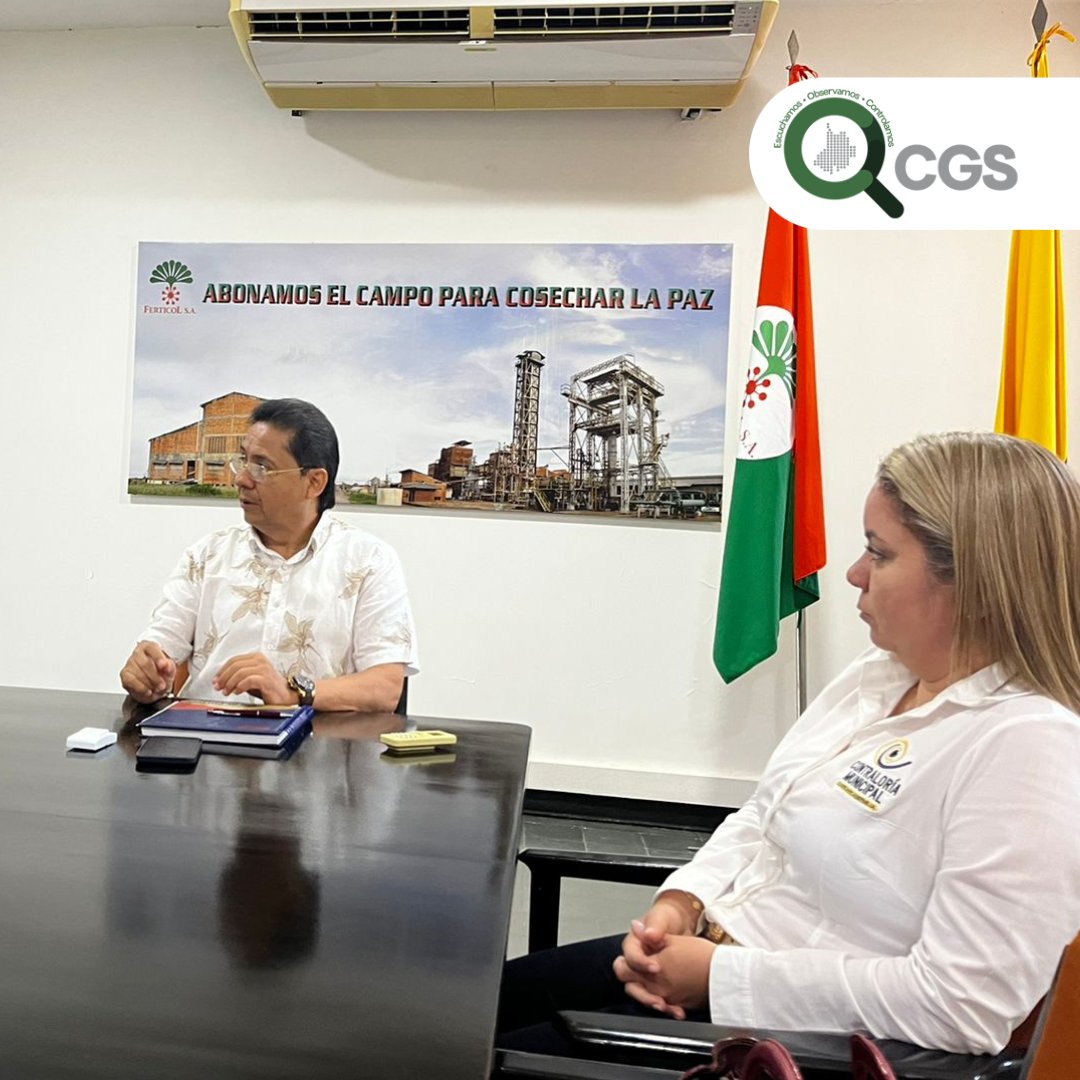 ContralSantand1's tweet photo. 📌 En Barrancabermeja instalamos el proceso de Actuación Especial de Fiscalización, que tiene por objetivo vigilar el desarrollo del proceso de Liquidación de #Ferticol https://t.co/EizeOAGe4e