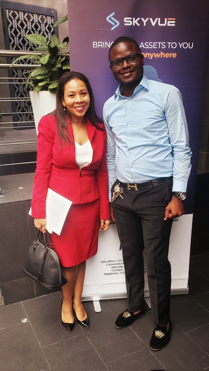 Pleasure to meet <a href="/africatechie/">Rebecca Enonchong</a>, wonderful lady in STEM