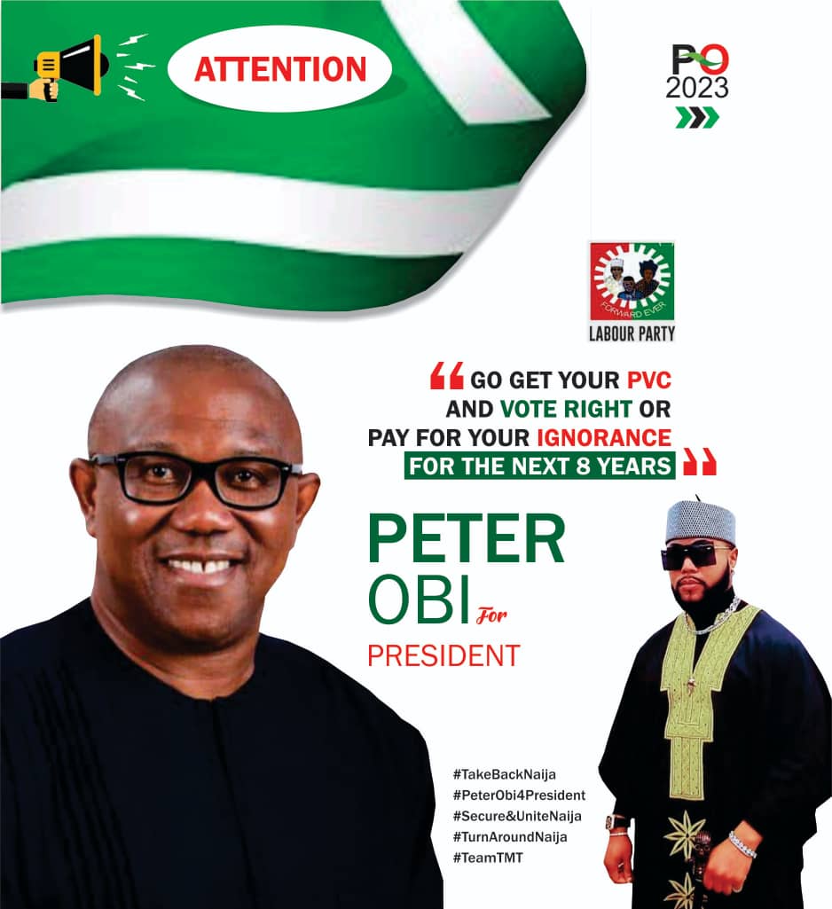 Ramson_Boy's tweet photo. Please be wise my people!! #PeterObi4President2023 https://t.co/Thc9GVurnj
