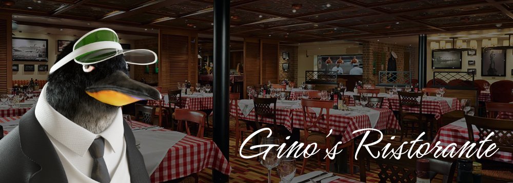 flipcity_nft's tweet photo. Gino's Restaurant is now open for business! You can claim your $FLIP and see other items on the menu. Access the restaurant from our site https://t.co/HDpSFMxsVP. First of many product releases coming over the next few weeks. Not just building, but delivering 🔫🐧❄️💰🤌 https://t.co/A4XWTZSpGX