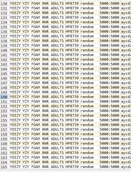 What a day! ~400 pairs after the stall, let's get ready for Saturday
Bot: <a href="/whatbotsuccess/">What Success</a> <a href="/tricklebot/">TRICKLE</a> 
Goatxies: @CookieProxies 
Group: <a href="/SalFNF/">SalFNF</a>  
Huge S/O to @BreadSupply the only gmails you need