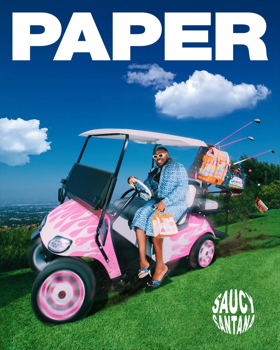 fashionfaguette's tweet photo. Saucy Santana for Paper Magazine by Xavier Luggage, 2022' https://t.co/kLItWnP1Rg