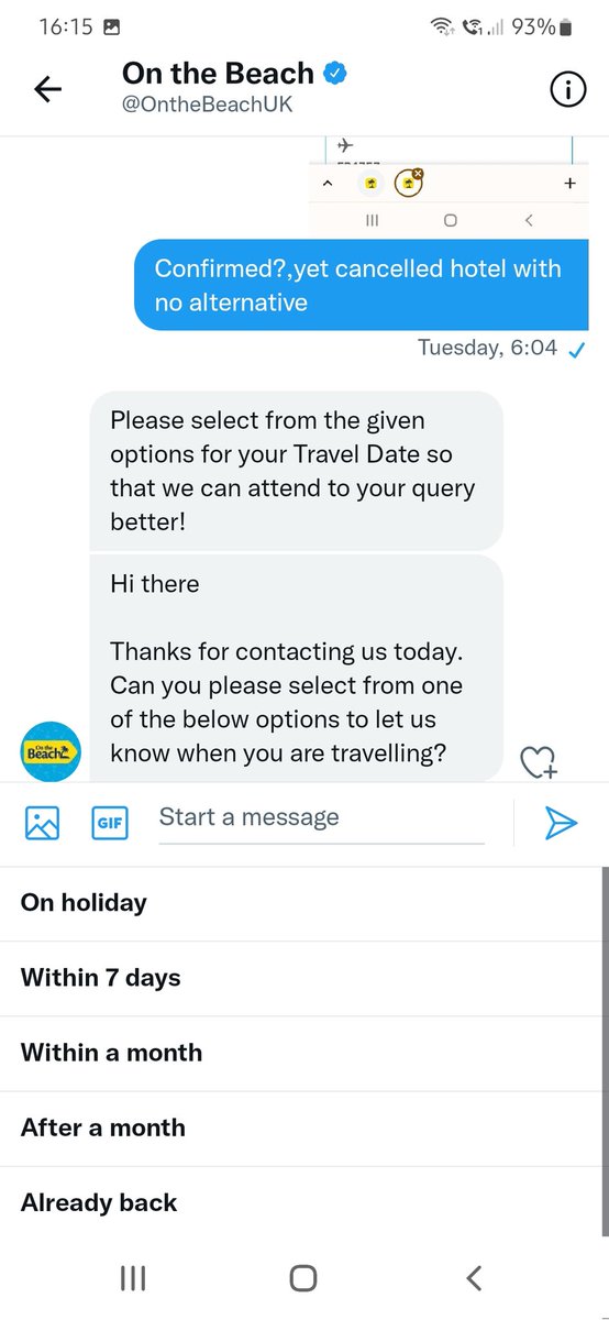 lcfcwales's tweet photo. @OntheBeachUK at it again trying so sell holidays they probably don't have to sell....#takeyourmoneyandrun #sortyourpayingcustomersfirst https://t.co/YDUkJ4Bnua