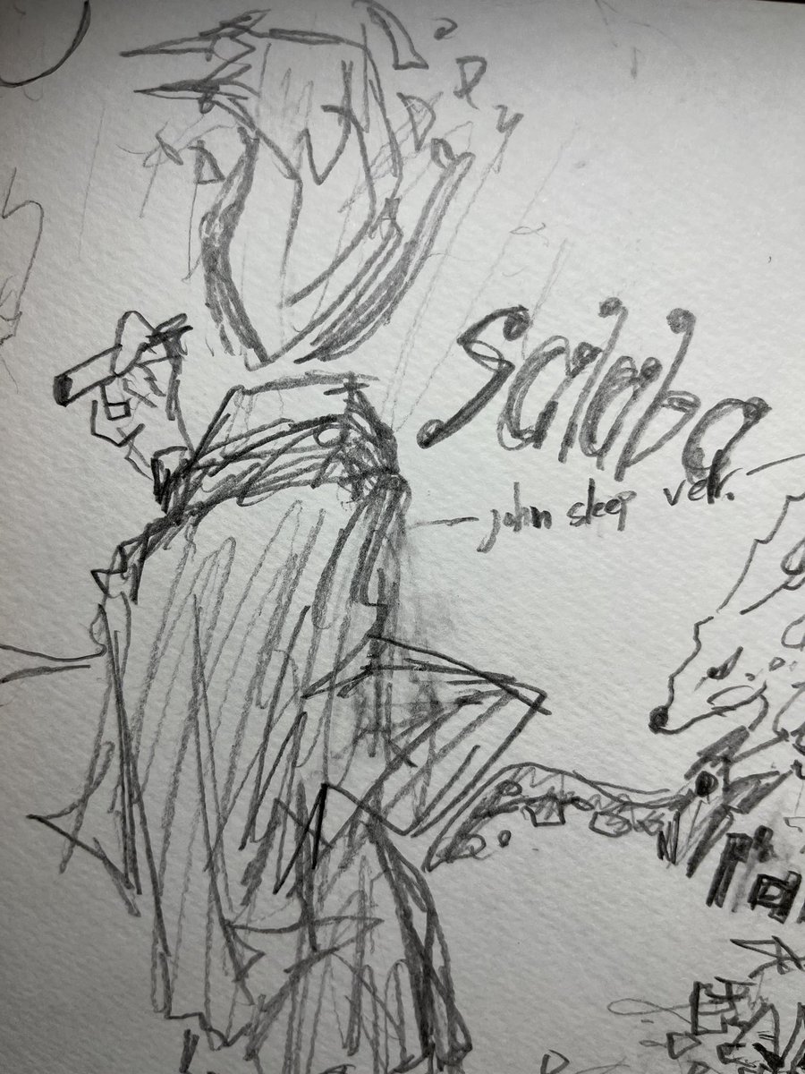 kosamemikan's tweet photo. John sleepを聴いた時のもの
つい描いてしまう中毒性。
#絵師さんと繋がりたい
#フォローバック
#John #ボカロ #rabbit #salaba
#アナログ絵 https://t.co/5dmHGy63eE