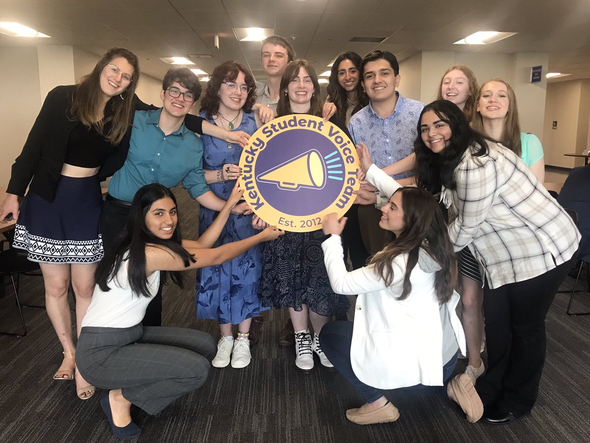 Up next, the <a href="/KYStuVoiceTeam/">Kentucky Student Voice Team</a> presents their "Race to Learn" report of what 10,000+ Kentucky middle and high school students had to say about race, ethnicity, &amp; school climate. Learn more: kystudentvoiceteam.org #StudentVoice #KyEd
