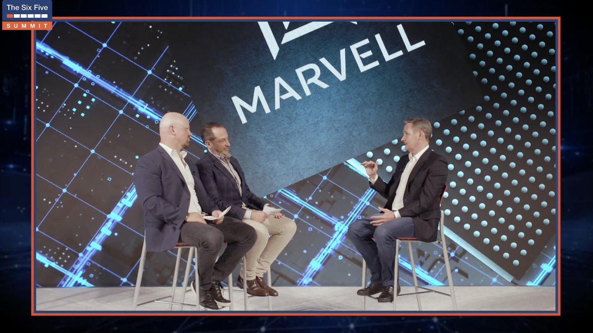 Amazingly insightful session listening to <a href="/MarvellTech/">Marvell Technology</a> CEO Matt Murphy share about the company's evolution and how it has handled M&amp;A and scale to be able to continue to grow at such a consistent pace since he took the helm. #SixFiveSummit #Semiconductors 
thesixfivesummit.com/sessions/the-c…