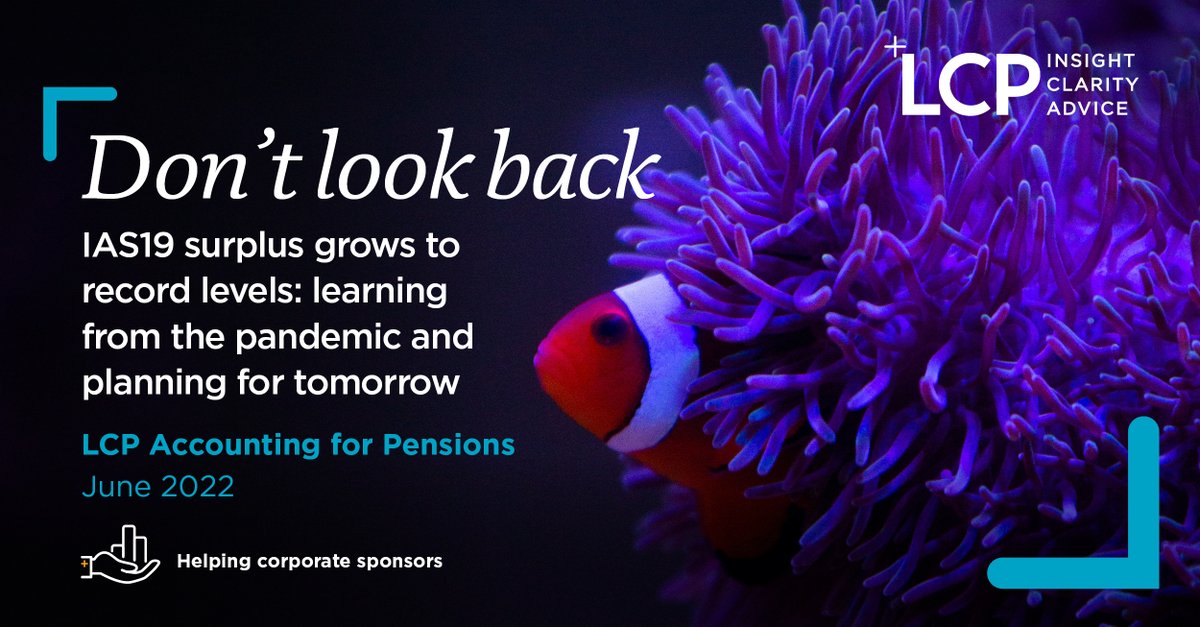 It's not all doom and gloom - many pension schemes are finding themselves in surplus (#inflation). Our new annual Accounting for Pensions report is now live. If you want the facts, figures &amp; trends revealed by #FTSE100 co-s reporting in 2021 okt.to/GYEigP