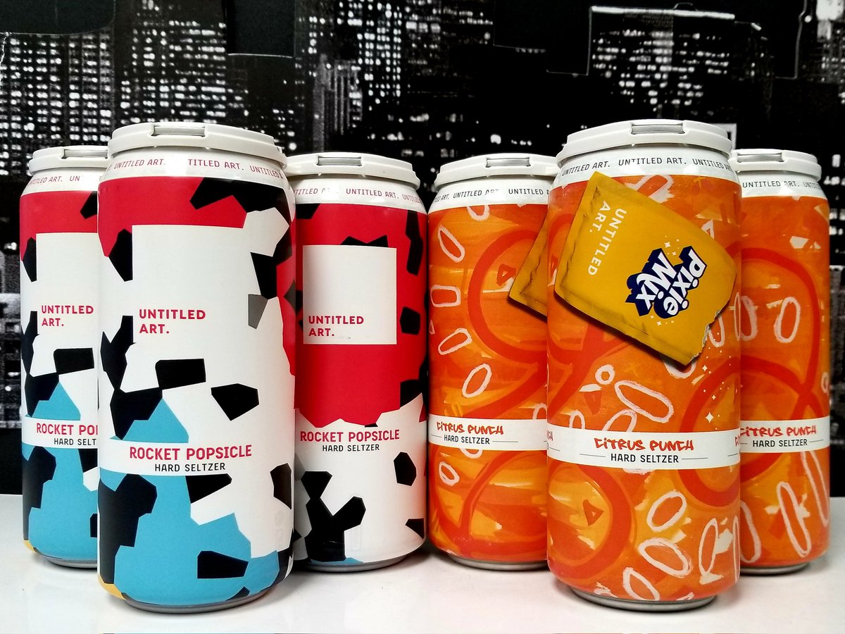 CityViewLiquor's tweet photo. Try a tasty FUN one (or two) from @untitledartbev!
ROCKET POPSICLE๐& CITRUS PUNCH๐ค๐ฅ๐๐ฅ๐คare HERE! #FunBeerForFunPeople #FunBeerPartyTime #WiscoCraft #LocalBeerScene #TimeForAColdOne #WiBeerWednesday https://t.co/DJXVIOhX2G