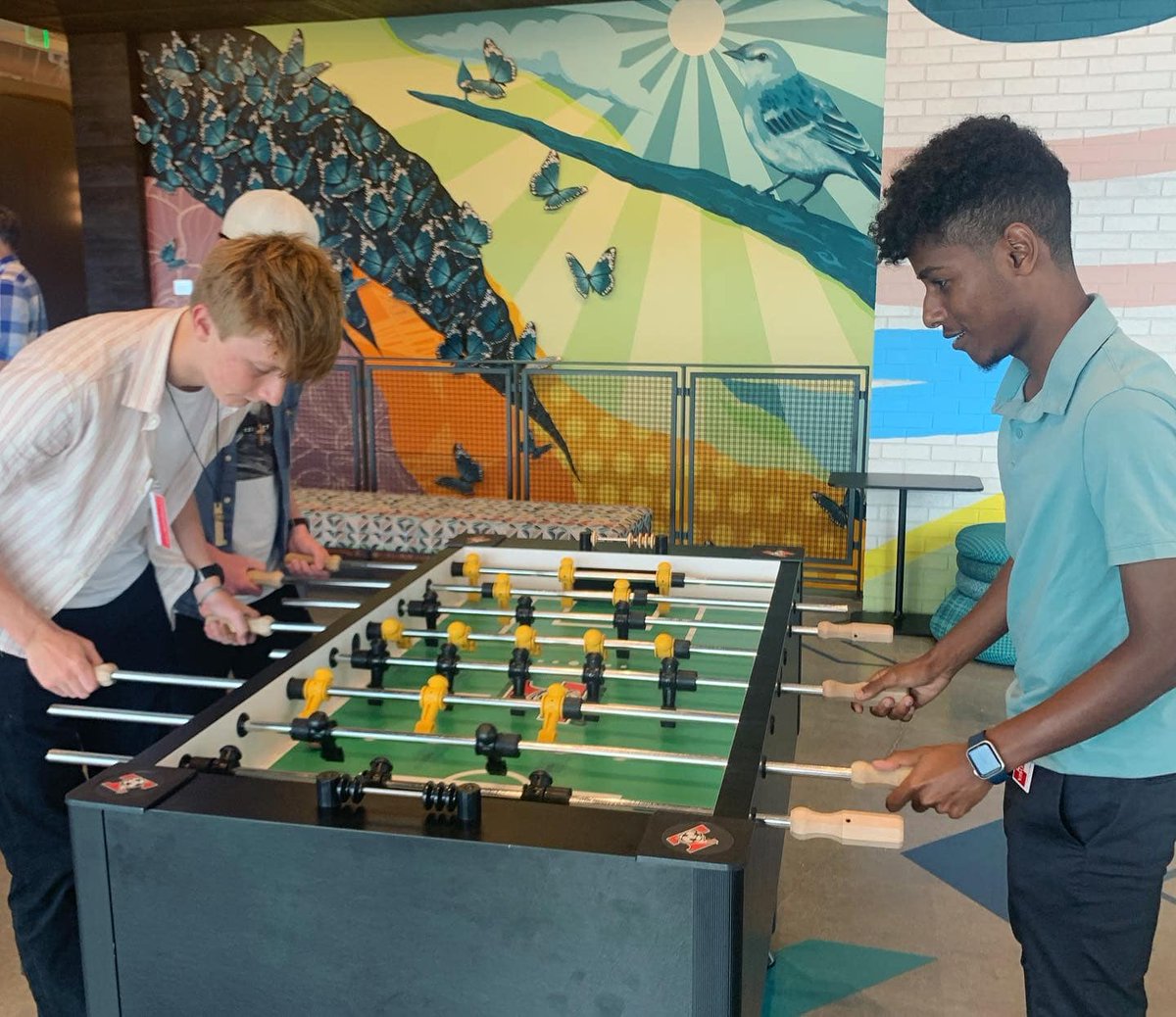 DevCatalyst_CO's tweet image. #DevCatalyst TN Tech Tour is in full swing! It’s amazing to hear about careers they could get plugged into here in TN! They&apos;ve been encouraged to always be practicing their craft (always be coding!), and to get plugged into as many hackathons &amp;amp; internships as possible.