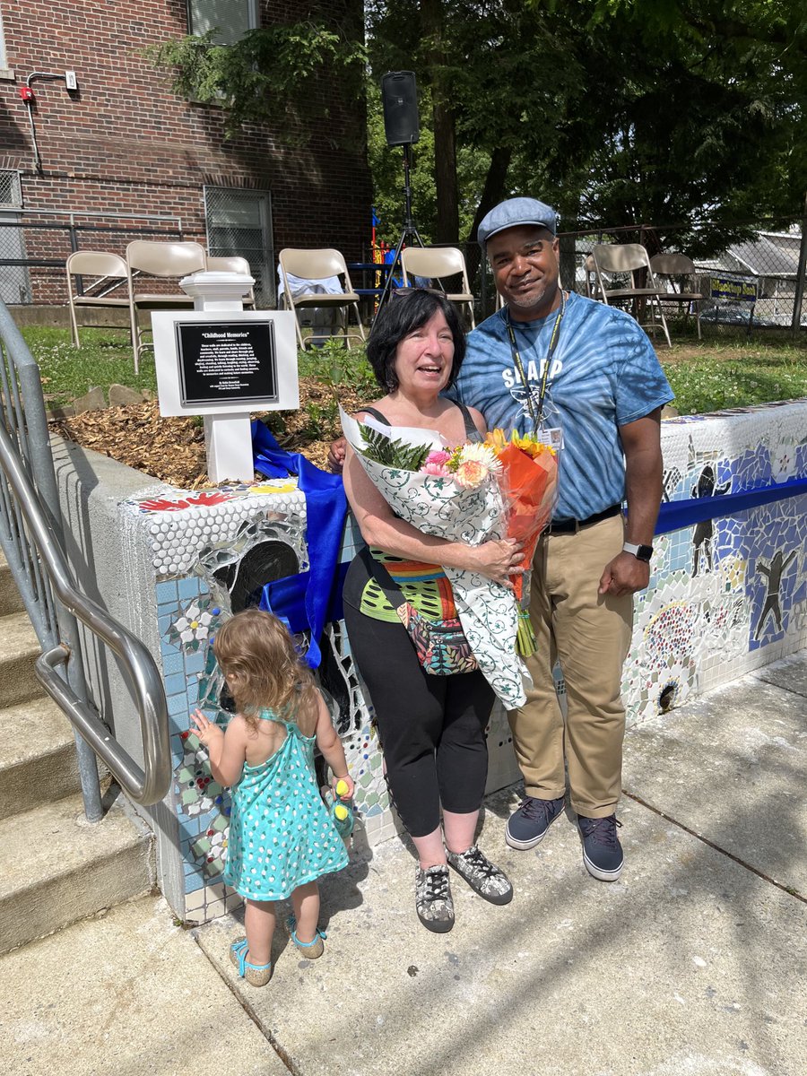 Thank You Robin Brownfield for Sharp’s Mural!