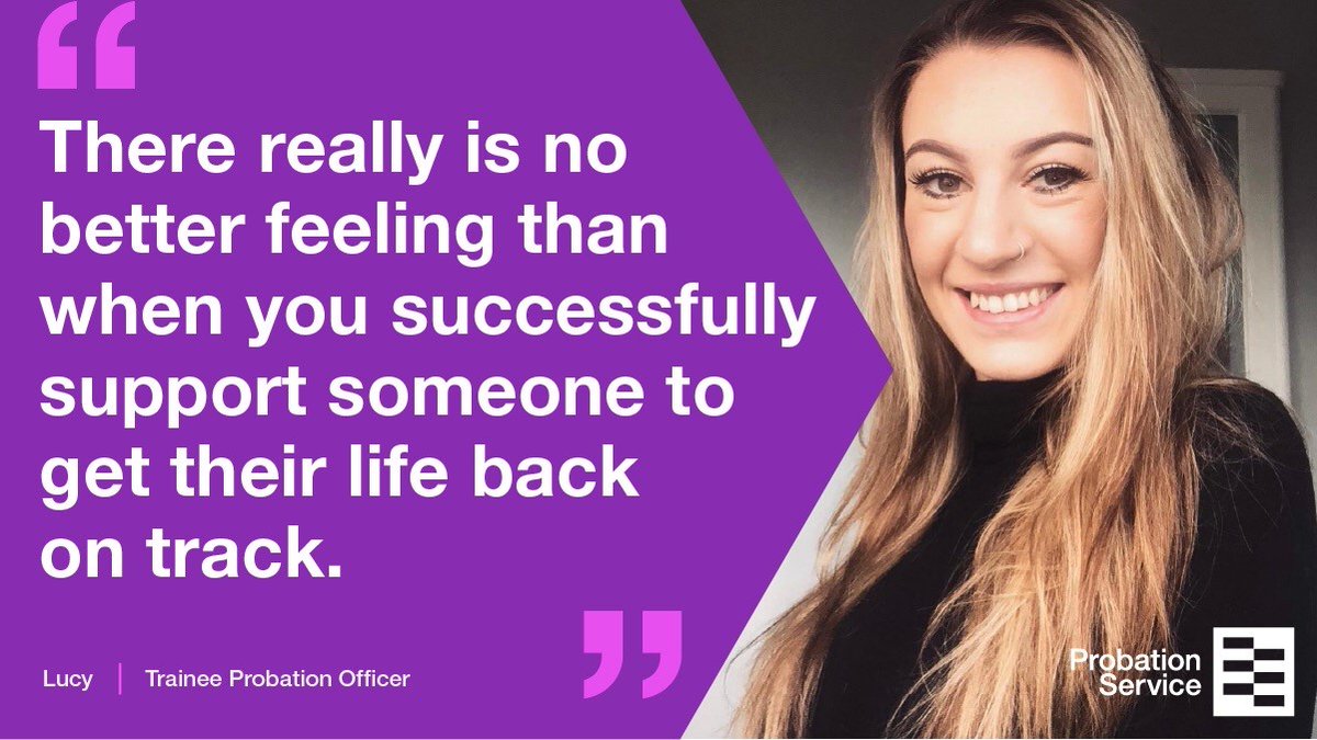 HMPPS (@hmpps) on Twitter photo Do you want to supervise offenders & prevent reoffending? Applications for trainee probation officers close on Sunday.
Learn about the role in <a href="/EDP24/">Eastern Daily Press</a> article featuring Lucy, a trainee probation officer from Norfolk. ⬇️
edp24.co.uk/news/crime/pro…
Apply⬇️
traintobeaprobationofficer.com Do you want to supervise offenders & prevent reoffending? Applications for trainee probation officers close on Sunday.
Learn about the role in <a href="/EDP24/">Eastern Daily Press</a> article featuring Lucy, a trainee probation officer from Norfolk. ⬇️
edp24.co.uk/news/crime/pro…
Apply⬇️
traintobeaprobationofficer.com