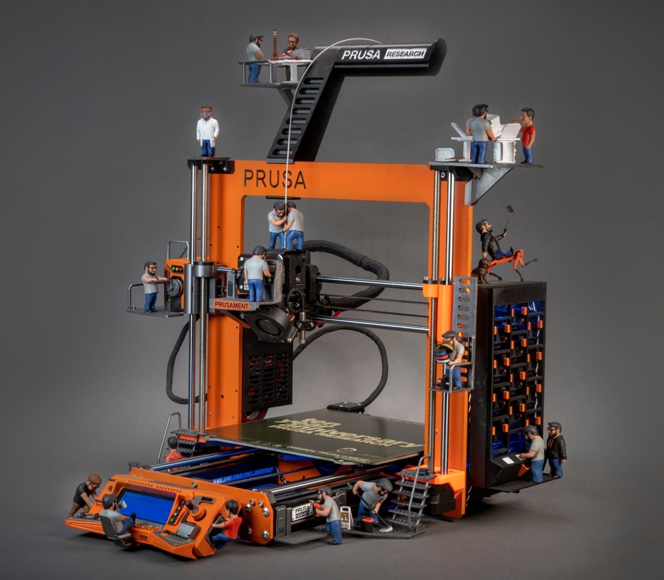 🌟 We have created a special Original Prusa i3 MK3S+ Timeline