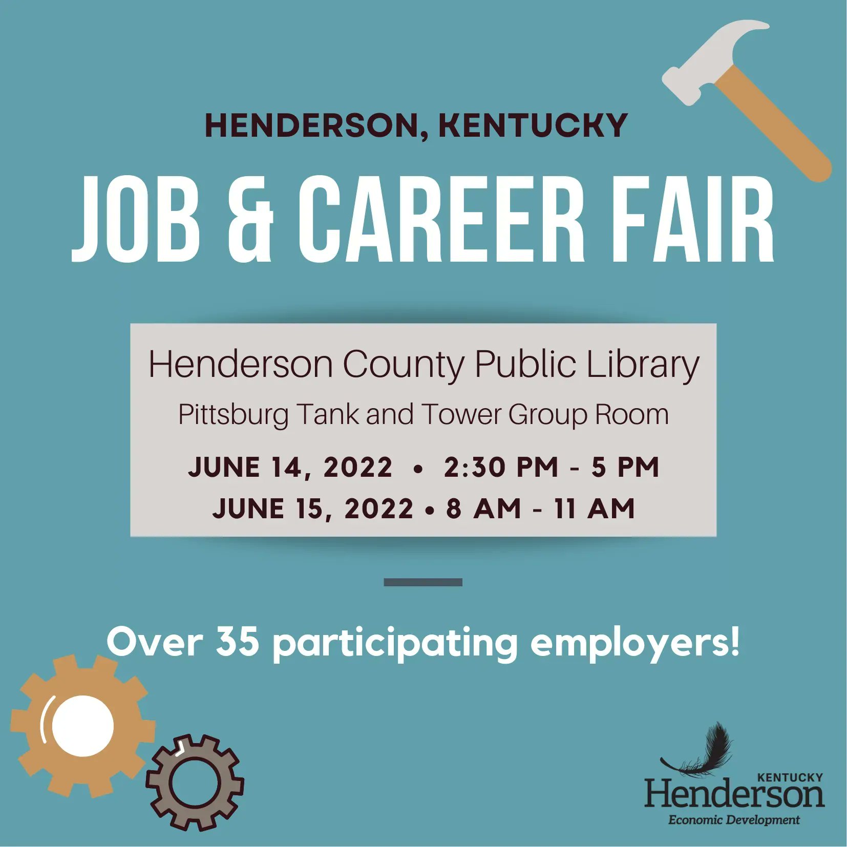 Henderson Economic Development on Twitter "JOB FAIR IN 1 WEEK