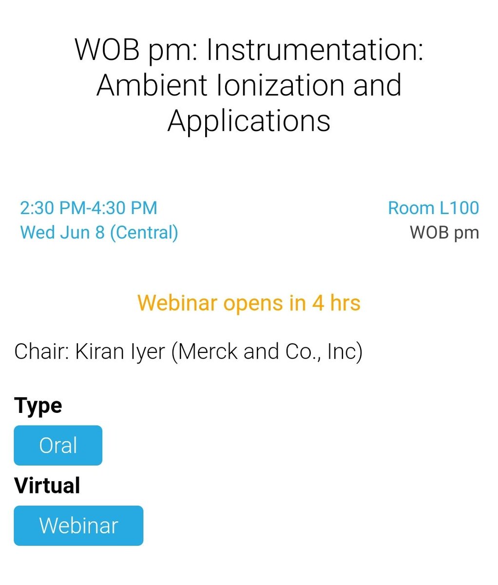 Looking forward to chairing this session. Exciting talks and diverse science lined up! Come, attend!
#ASMS2022 #asms
