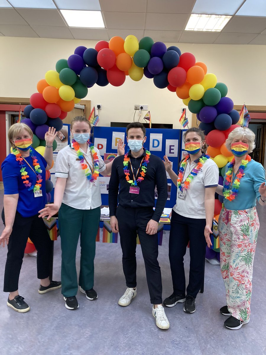RoisinRourke's tweet photo. Thank you to the Garda Band for kicking off the Pride celebrations yesterday. Today our patient, resident &amp; staff sing-along was a huge success🎉. A massive thank you to our wonderful Music Therapist Shane for all his hard work #Pride2022 @RoyalDonnybrook @Neurolinks1 @gardainfo https://t.co/9U3oEdqct9