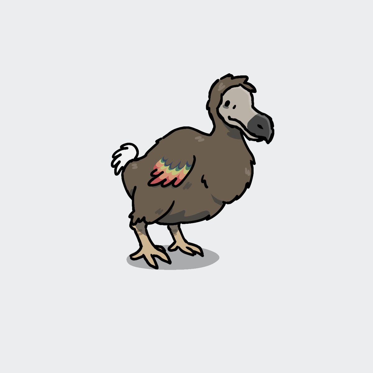 deckledswing's tweet photo. and of course the elusive gay dodo https://t.co/DXTl7UMNkS