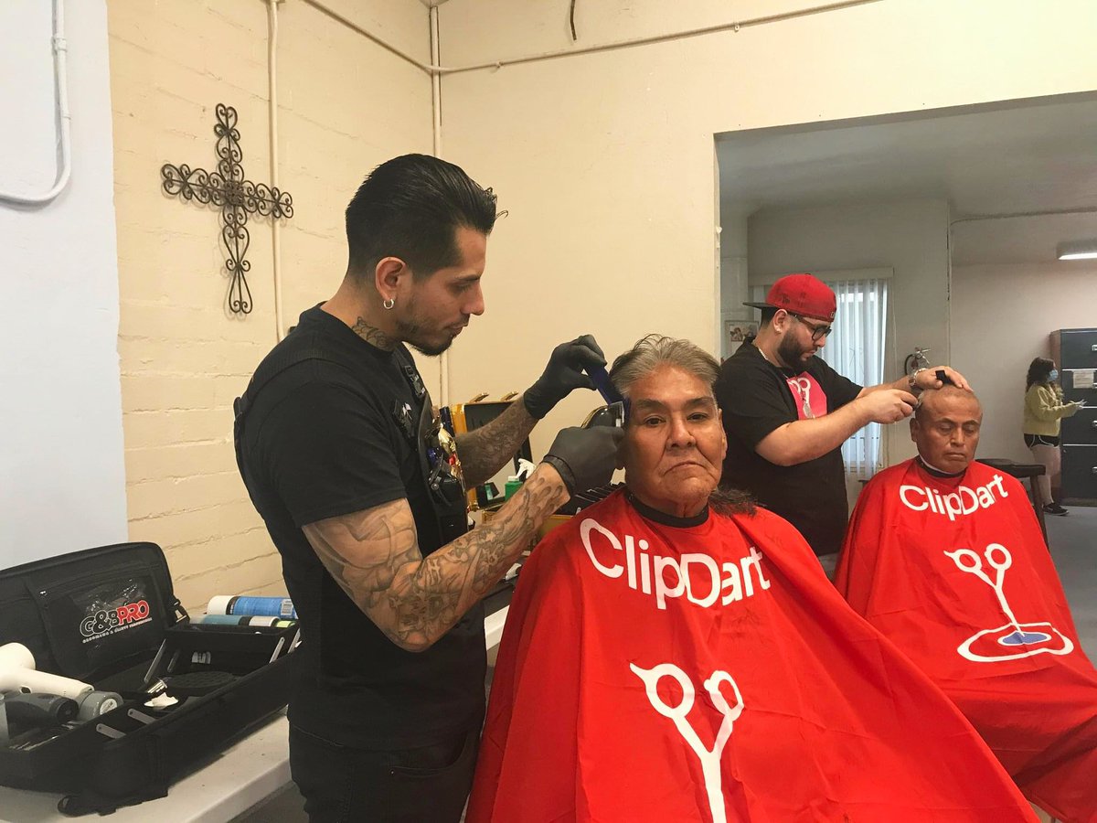 Yesterday our AZ team visited @AndreHouseofAZ to give 🆓 & 🔥 haircuts! 

We can’t thank @AndreHouseofAZ enough for their openness to our mission. We’re very grateful to partner with such an innovative organization 😄

It’s much more than a haircut 🙌

#ClipDart #MentalWellness