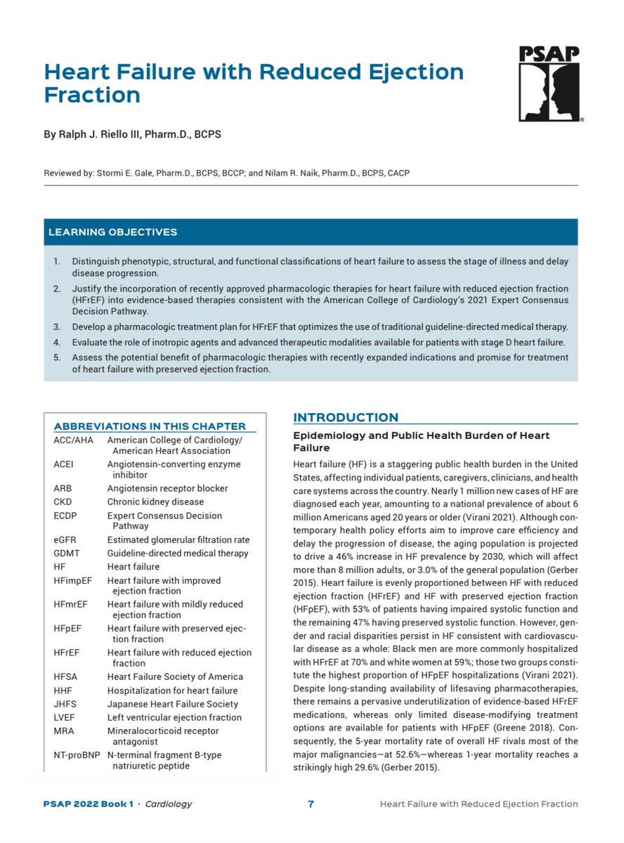 Somehow only now just discovering @ACCP made my BCPS PSAP chapter on HF the one you get as a free sample—enjoy #TwitteRx #GDMTworks 💊🫀 accp.com/docs/bookstore…