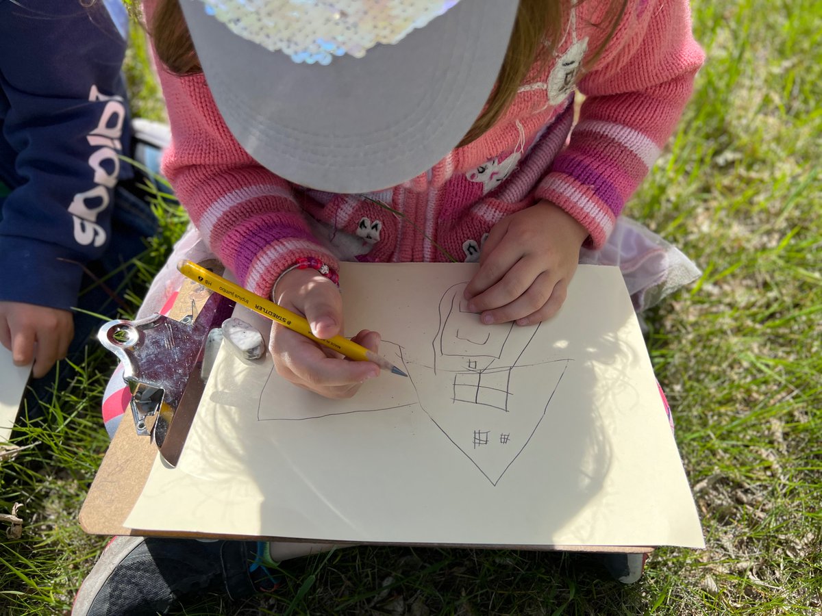 In Kindergarten we have been learning about Families. Today we learned that families can live in different types of homes. Apartments, Houses, Duplexes to name a few. We then drew where we live.