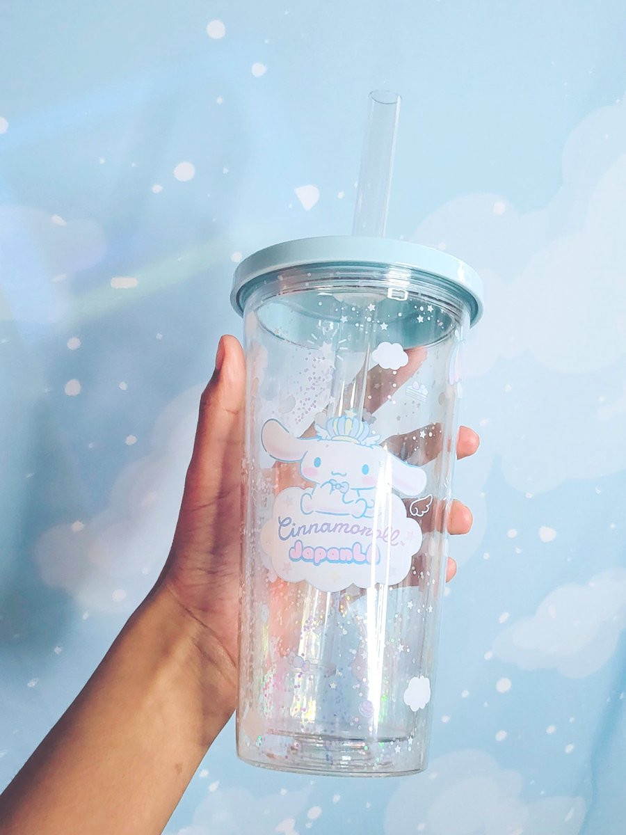 BedtimeSky's tweet photo. SIPPY SIPPY CINNAMOROLL 
#sanrio #cinnamoroll #japanla #hellokitty #boba https://t.co/BosPlGkCpf