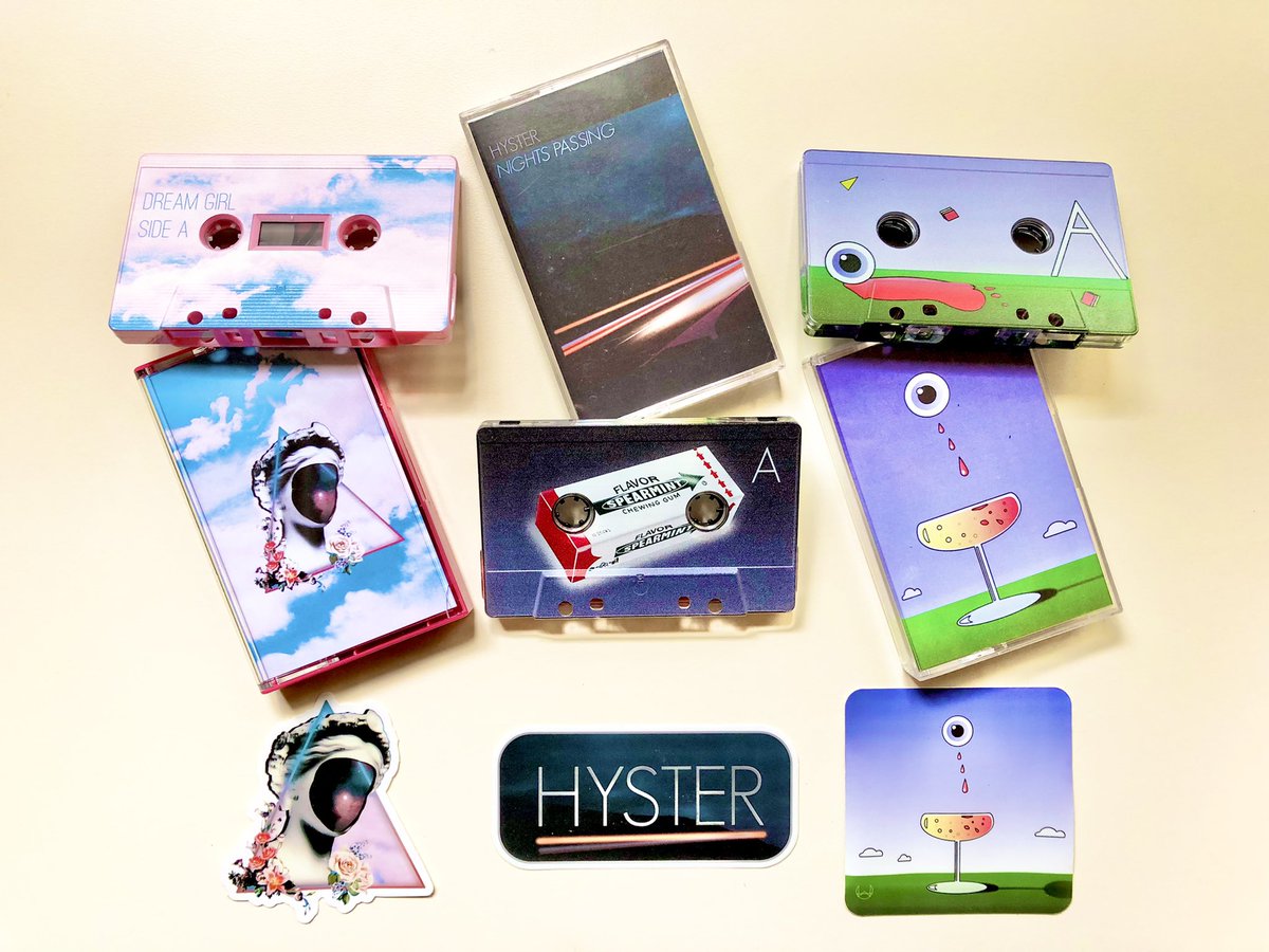 Good mail day today ✉️ from @PSCoIIective.  These albums from <a href="/enoizewav/">✿ 𝐞𝐧ø𝐢𝐳𝐞 ✿</a>, <a href="/Hyster_music/">Hyster</a>, and <a href="/introspektro/">Introspektro</a> are just devastatingly good. And the artwork on these cassettes is just 👨‍🍳🤌… Thank you!