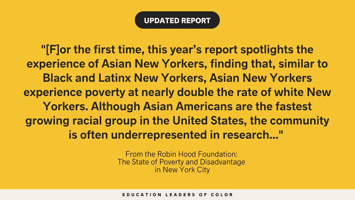 Robin Hood’s “The State Of Poverty And Disadvantage In New York City” report indicates that NYC’s poverty rate is nearly twice the national average, with roughly 1 in 5 children and 1.4 million New Yorkers total living in poverty.

Read the report here: robinhood.org/wp-content/the…