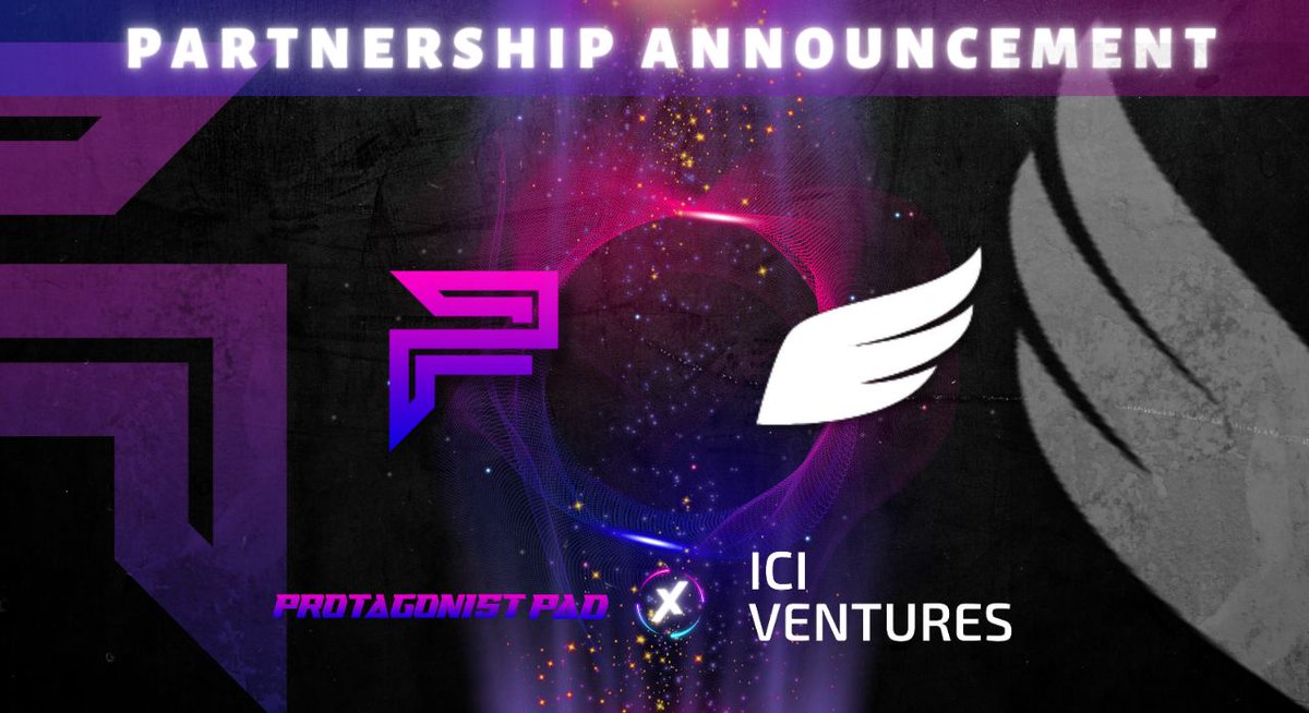 ProtagonistPad's tweet photo. 🤝 PROPAD has partnered with ICI Ventures

ICI Ventures is a crypto fund that provides comprehensive blockchain project management and marketing support. 

This partnership will also boost PROPAD marketing campaign and help reach new audiences! https://t.co/l7Fe7VnbD0