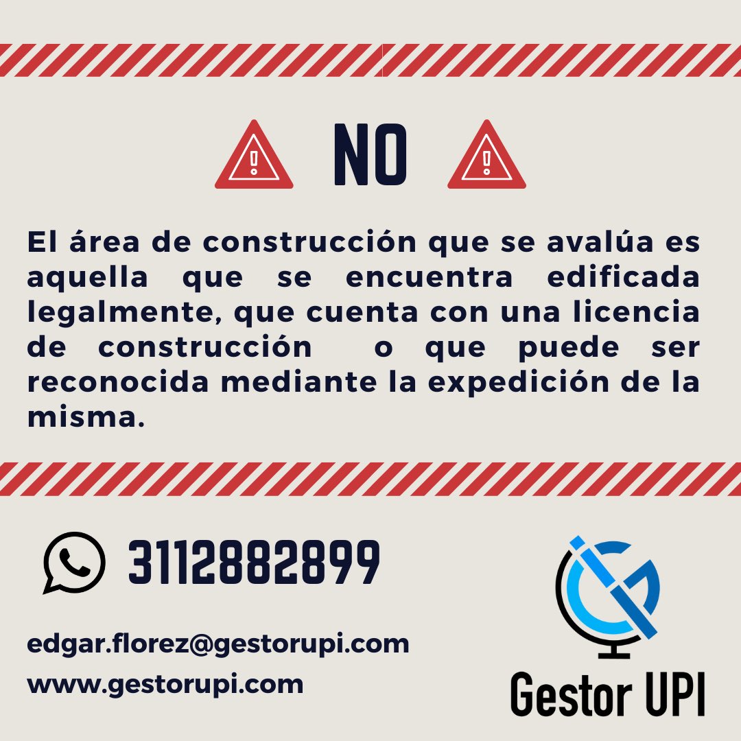 GestorUPI's tweet photo. Contáctanos! 
https://t.co/ajssIPLb2R
edgar.florez@gestorupi.com
https://t.co/rXtGGUFiWE

Gestor UPI
#GestorUPI #avaluocomercial #Avaluojudicial #valuacion #tasacion #licenciadeconstruccion #curaduria #construcción #RAA #ANA https://t.co/3HVw4ET9DE